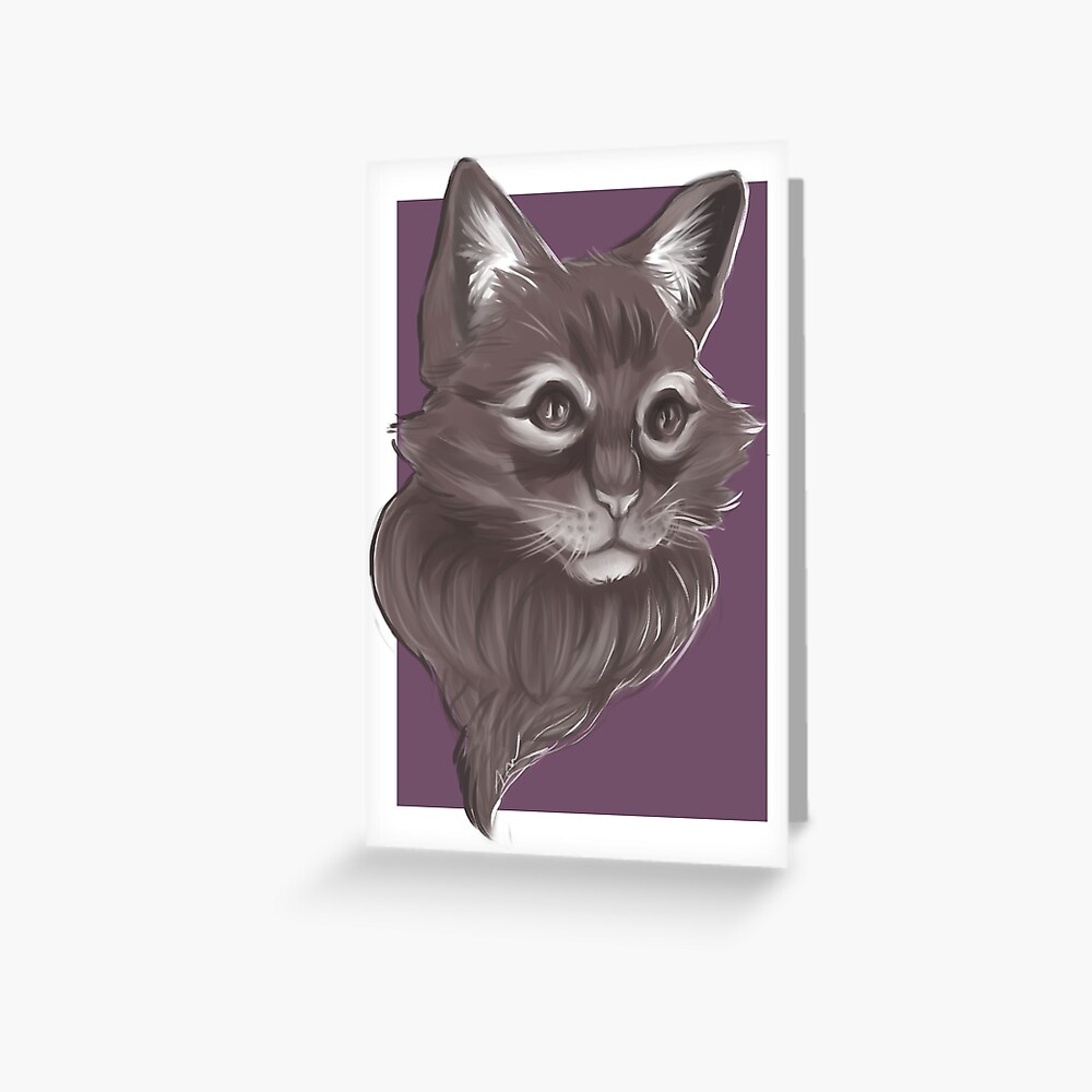 Little Miss Pretty Kitty Greeting Card for Sale by Prismbats | Redbubble