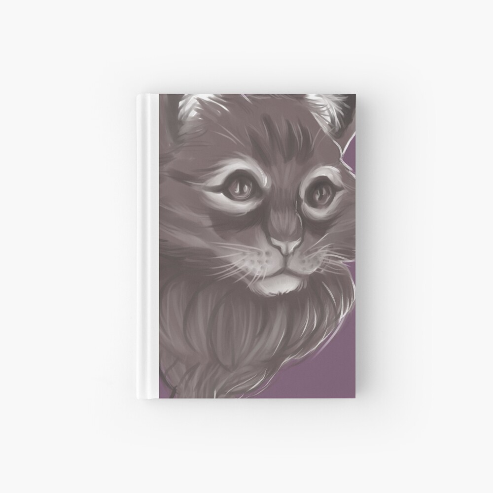 Little Miss Pretty Kitty Hardcover Journal for Sale by Prismbats |  Redbubble