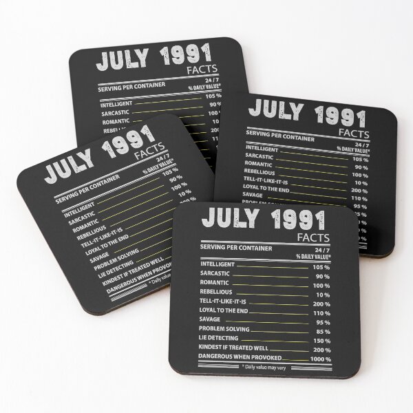 Item preview, Born in July 1991 designed and sold by Docartdesign.