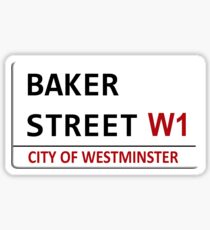 Baker Street Sign Sticker