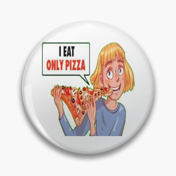 Item preview, I eat only pizza designed and sold by UrbanBubules.