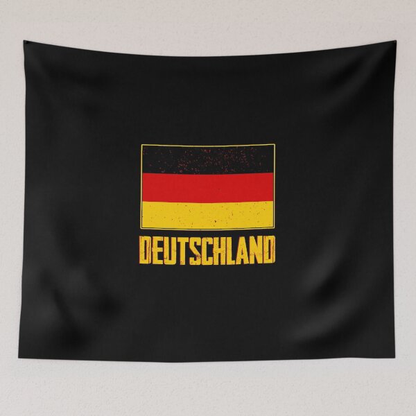 Item preview, Deutschland flag designed and sold by DynastyArt.