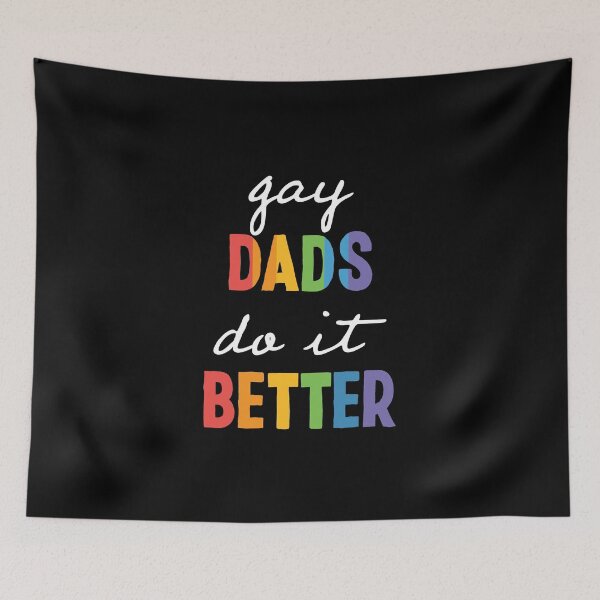 Item preview, Gay dads to it better - LGBT dads - Two dads - Father's day gift designed and sold by RainbowCraft.