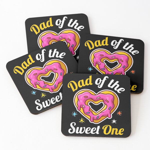 Item preview, Mens dad of the sweet one donut - proud dad designed and sold by wacykcyril8.