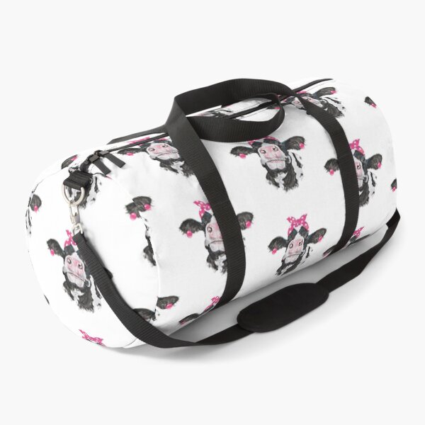 Item preview, Pink bandana cow watercolor designed and sold by Lori P.