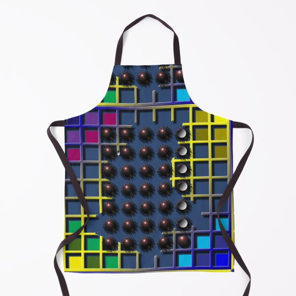 Item preview, Grid, corona, (315) (blue, yellow, green, violet,) decorative, digital, colorful, abstract, designed and sold by Paszkan.