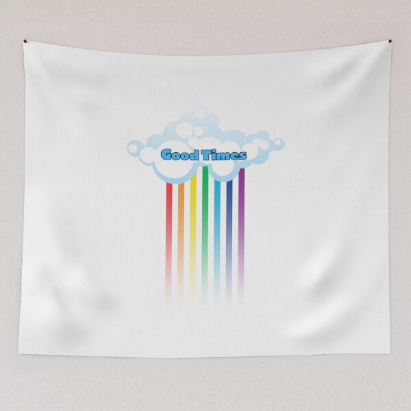 Artikelvorschau, Good Times Regenwolken-Design entworfen und verkauft von CrispyTeez.