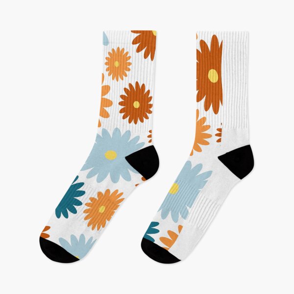 Item preview, Flowy Floral Red, Orange, Blue designed and sold by kindtoearth.