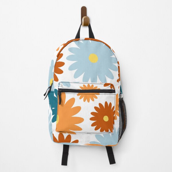 Item preview, Flowy Floral Red, Orange, Blue designed and sold by kindtoearth.