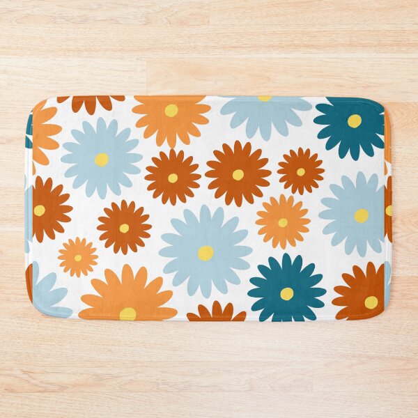 Item preview, Flowy Floral Red, Orange, Blue designed and sold by kindtoearth.