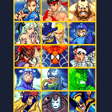 marvel vs capcom 1 character select