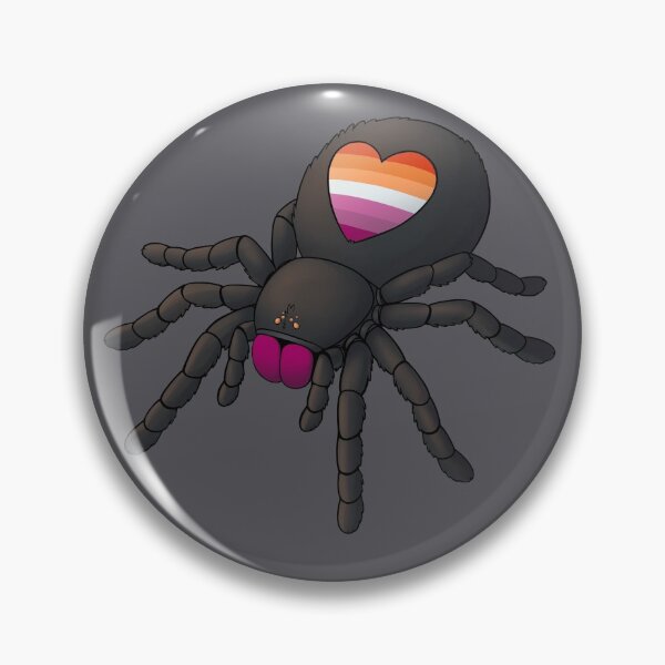 Item preview, Lesbian Pride Spider designed and sold by SpiderQueenPC.