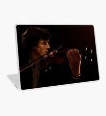 Sherlock and his Violin Laptop Skin