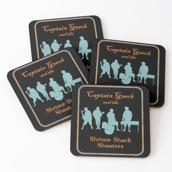 Item preview, Captain Geech and the Shrimp Shack Shooters designed and sold by WarungBeads.