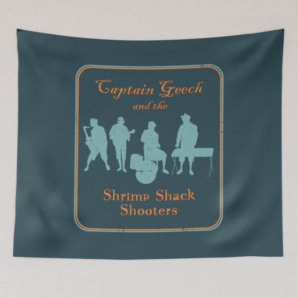 Item preview, Captain Geech and the Shrimp Shack Shooters designed and sold by WarungBeads.