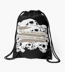 Nico di Angelo Protection Squad Drawstring Bag