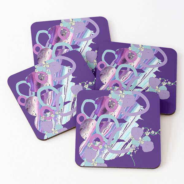 Item preview, Fantasy Floral Abstraction, Floral Graphic Psychedelic Abstract Art, Inspired by Nature designed and sold by Adri Barnard.