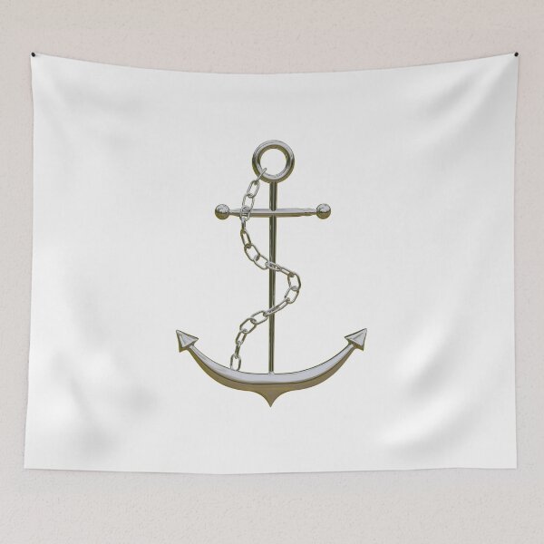 Item preview, Silver Anchor (Single) designed and sold by Pendy777.