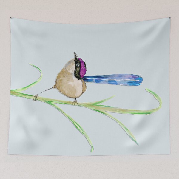 Item preview, Purple-crowned fairywren designed and sold by Bwiselizzy.