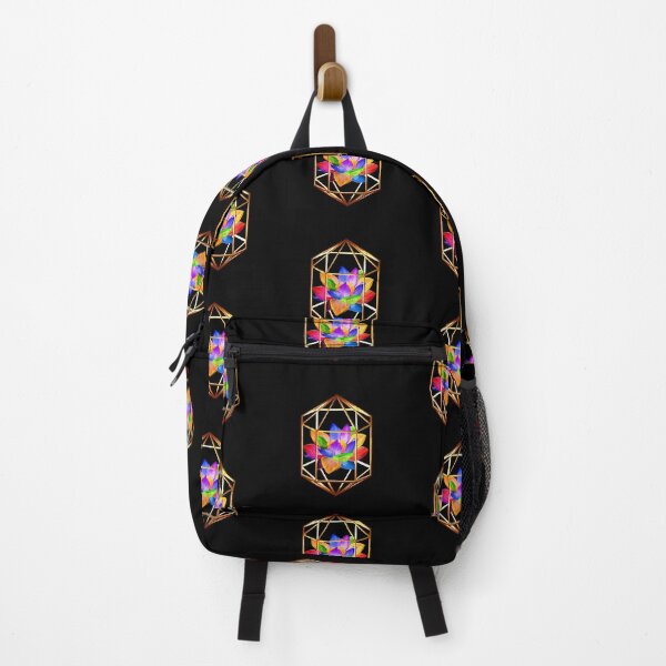 Item preview, Geometric rainbow lotus designed and sold by Geraldine-N.
