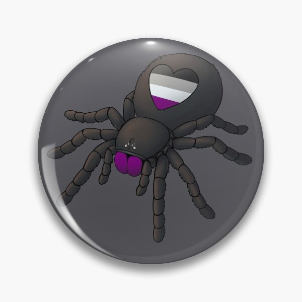 Item preview, Asexual Pride Spider designed and sold by SpiderQueenPC.