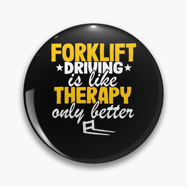 Item preview, Forklift Driving Therapy Forklift Operator Funny Gift Quotes designed and sold by Stronzi.