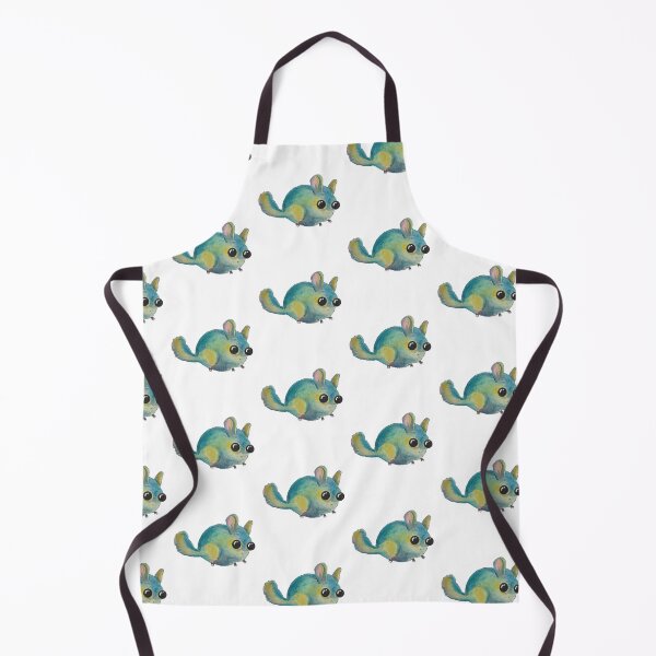 Item preview, Blue chinchilla in watercolor designed and sold by BarbaraMT.