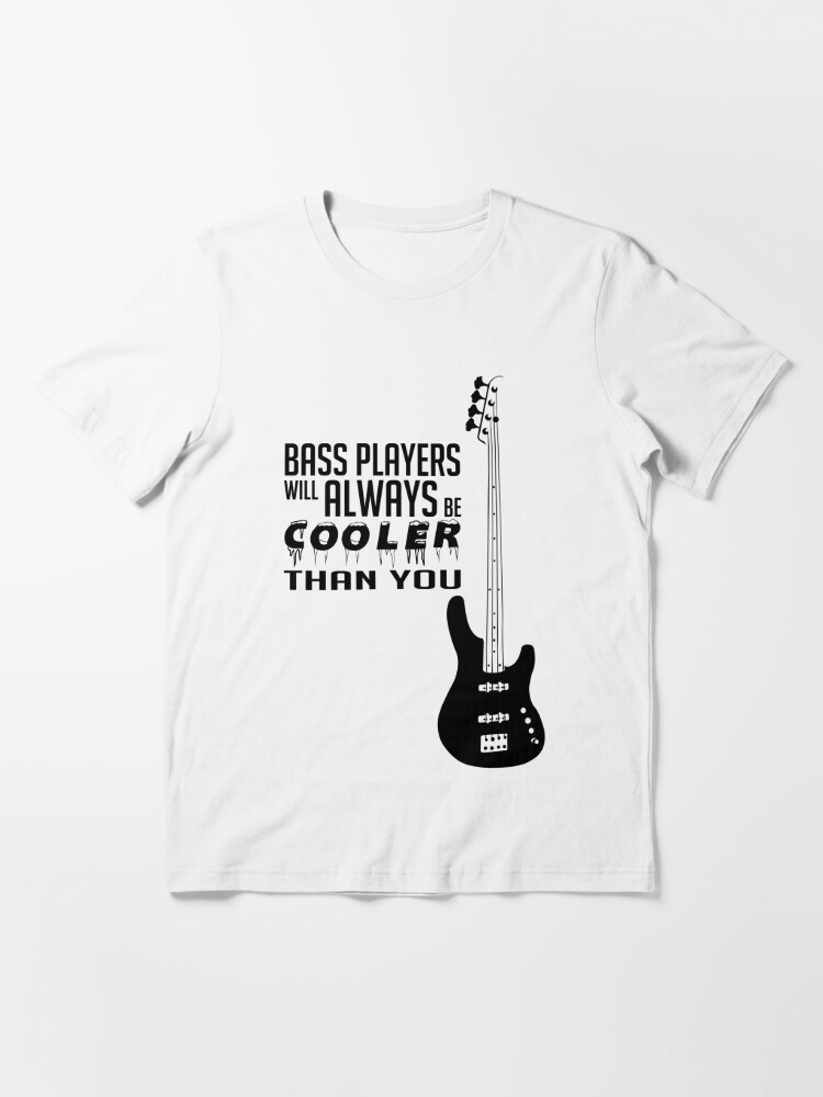 Bass Player - Always Cool! Bass Full Body - Black Color - Bass