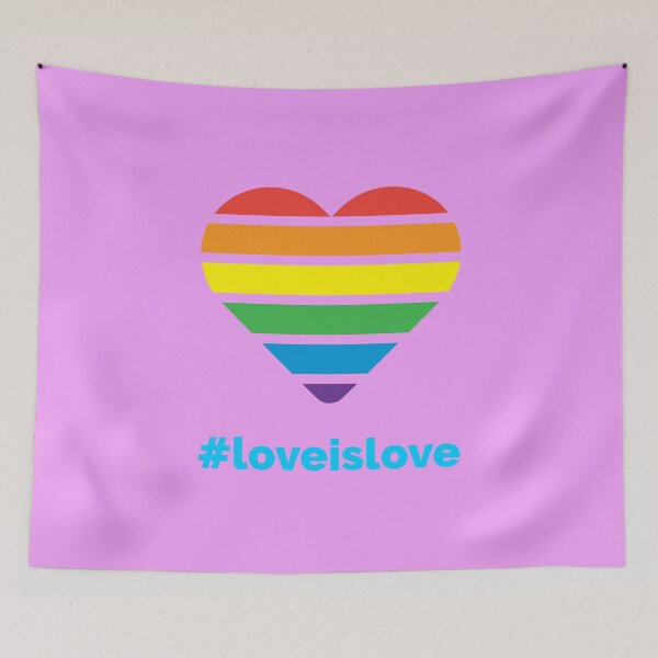 Item preview, Heart Love is Love - LGBT Design designed and sold by mum-of-two.