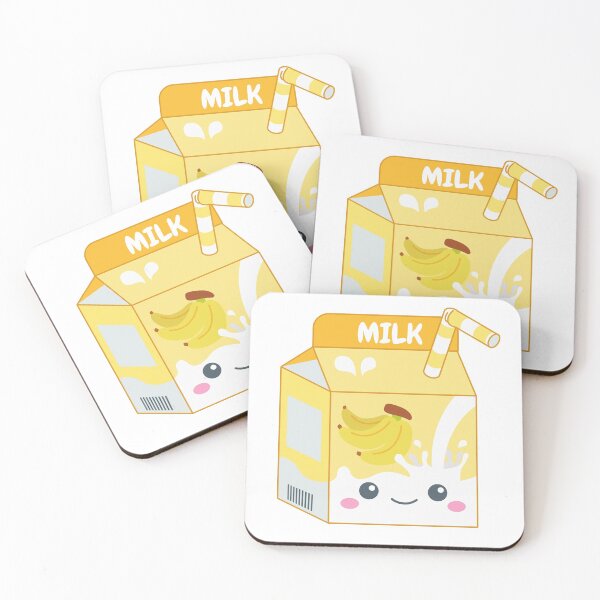 Item preview, Kawaii Banana Carton Milk designed and sold by hutamaAdi98.