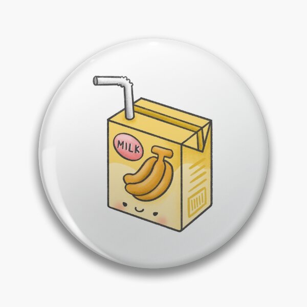 Item preview, Kawaii Banana Carton Milk designed and sold by hutamaAdi98.