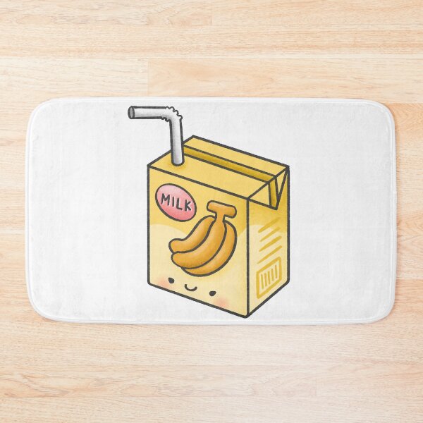 Item preview, Kawaii Banana Carton Milk designed and sold by hutamaAdi98.