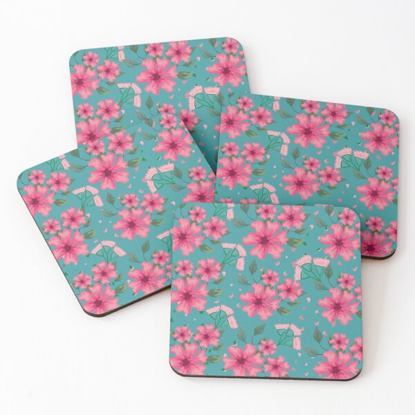 Item preview, Pink Seamless Floral Pattern  designed and sold by Merry Jamshaid.