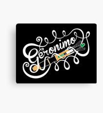 Geronimo Canvas Print