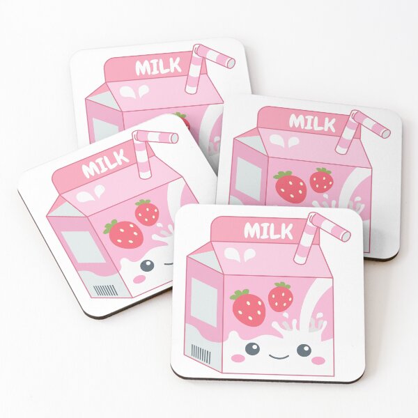 Item preview, Kawaii Strawberry Carton Milk designed and sold by hutamaAdi98.