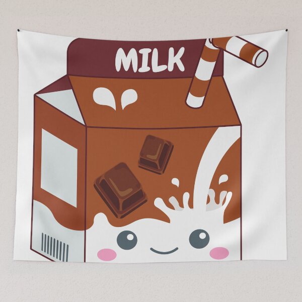 Item preview, Kawaii Chocolate Carton Milk designed and sold by hutamaAdi98.