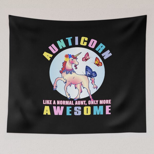 Item preview, Aunticorn Like A Normal Aunt Only More Awesome designed and sold by MiaStyleStudio.
