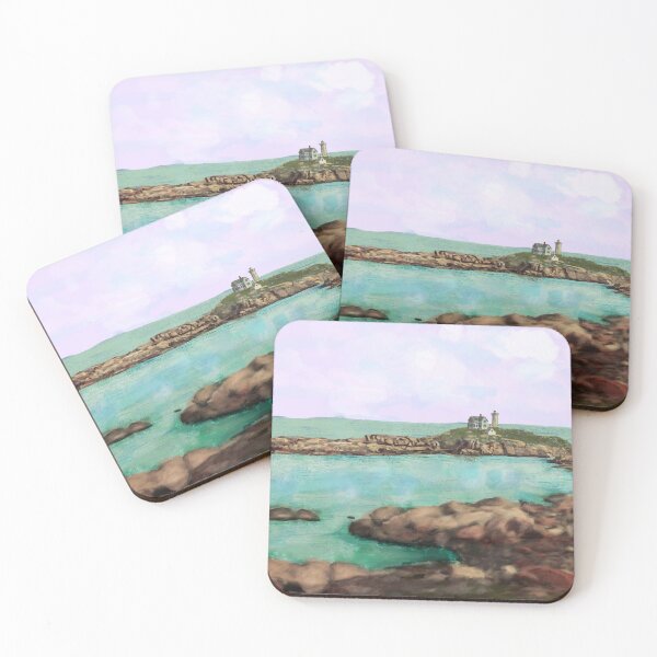Item preview, Nubble Lighthouse In Maine designed and sold by KeeganCreations.
