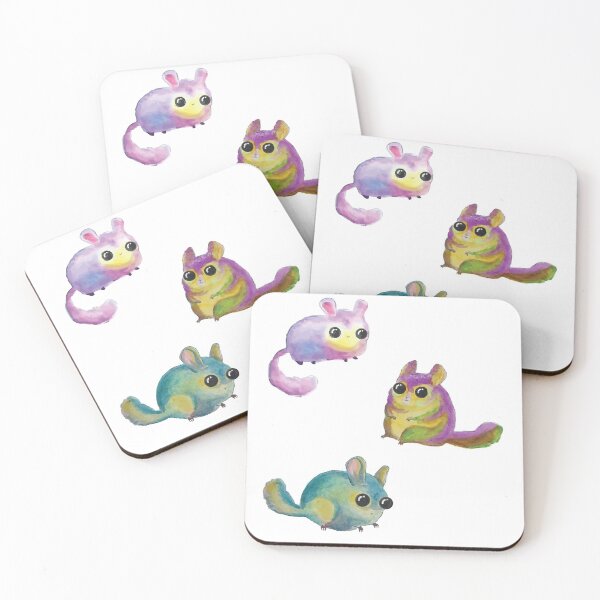 Item preview, Colorful chinchilla sticker pack designed and sold by BarbaraMT.