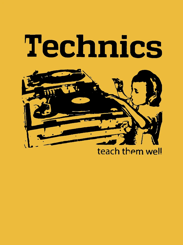 Technics Teach them well Kids t-shirt by Chaser Brand 80's 90's