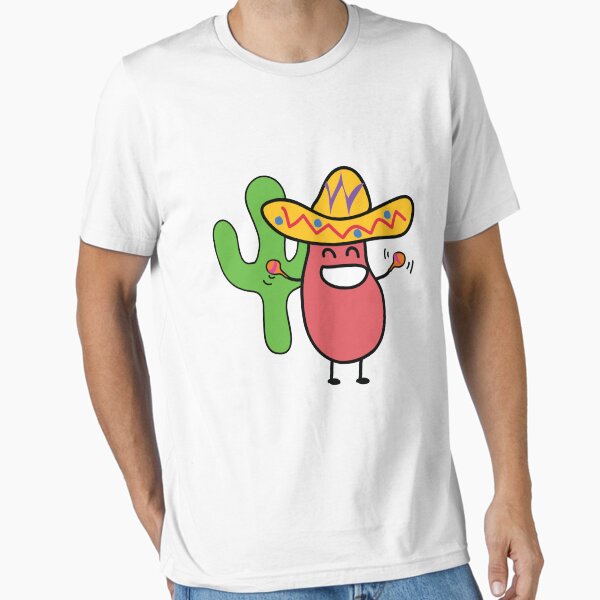 Item preview, Little Mexican Jumping Bean - Cute Kids Cartoon Character designed and sold by designedbyn.