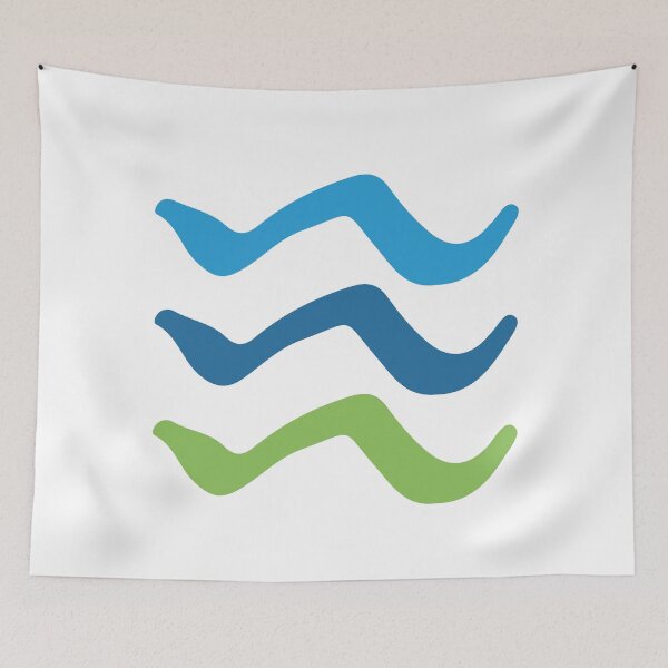 Item preview, Leipzig lakes - waves designed and sold by LeipzigerSeen.