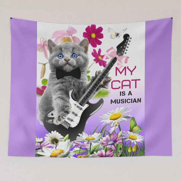 Item preview, My Cat is a musician designed and sold by BLISS-SV.