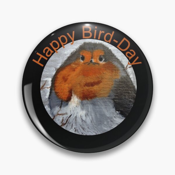 Item preview, Happy Bird-Day Robin  designed and sold by DiensDesign.