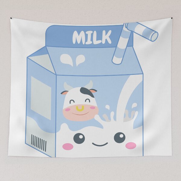Item preview, Kawaii Vanilla Carton Milk designed and sold by hutamaAdi98.