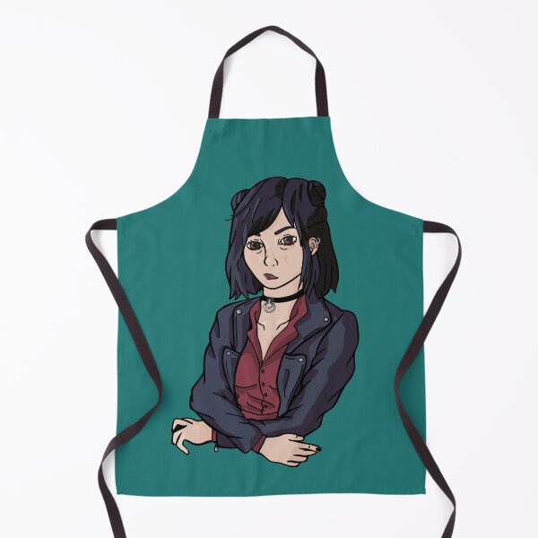 Item preview, Girl in a leather jacket designed and sold by Catharthic.
