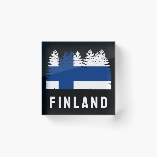 Item preview, Finnish Forest Flag Finland designed and sold by zubakbrita.