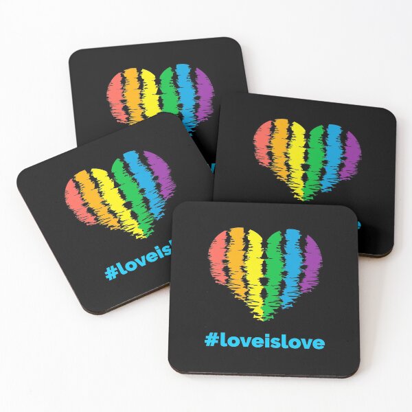 Item preview, Heart Love is Love - LGBT Design designed and sold by mum-of-two.