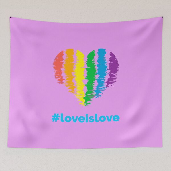 Item preview, Heart Love is Love - LGBT Design designed and sold by mum-of-two.