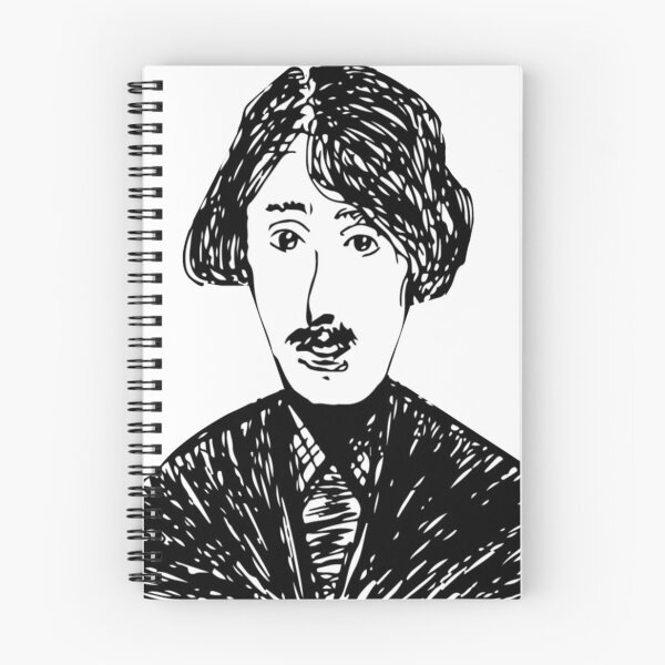 Item preview, Black and white, Gogol, writers, pen picture  designed and sold by RinaRav.